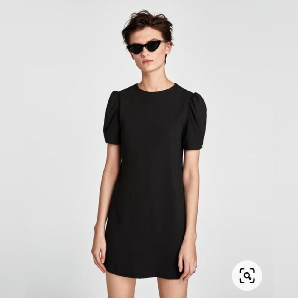 NWT Zara Women Puff Sleeve Dress
